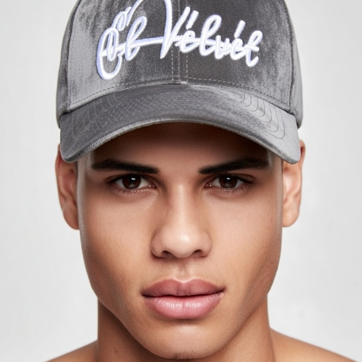 Grey Velvet Cap – El Vélvét