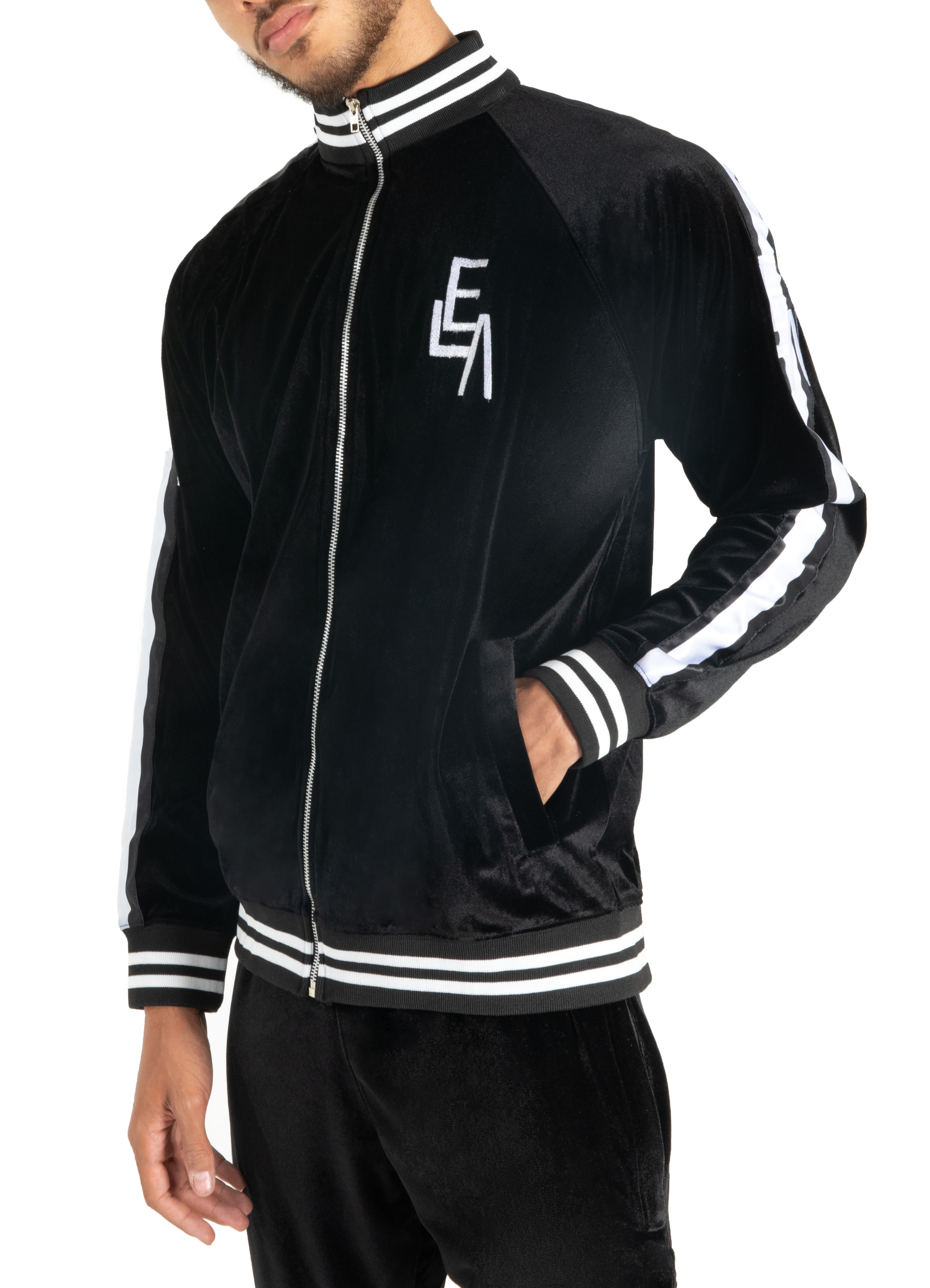 Black & White Jordan Tracksuit