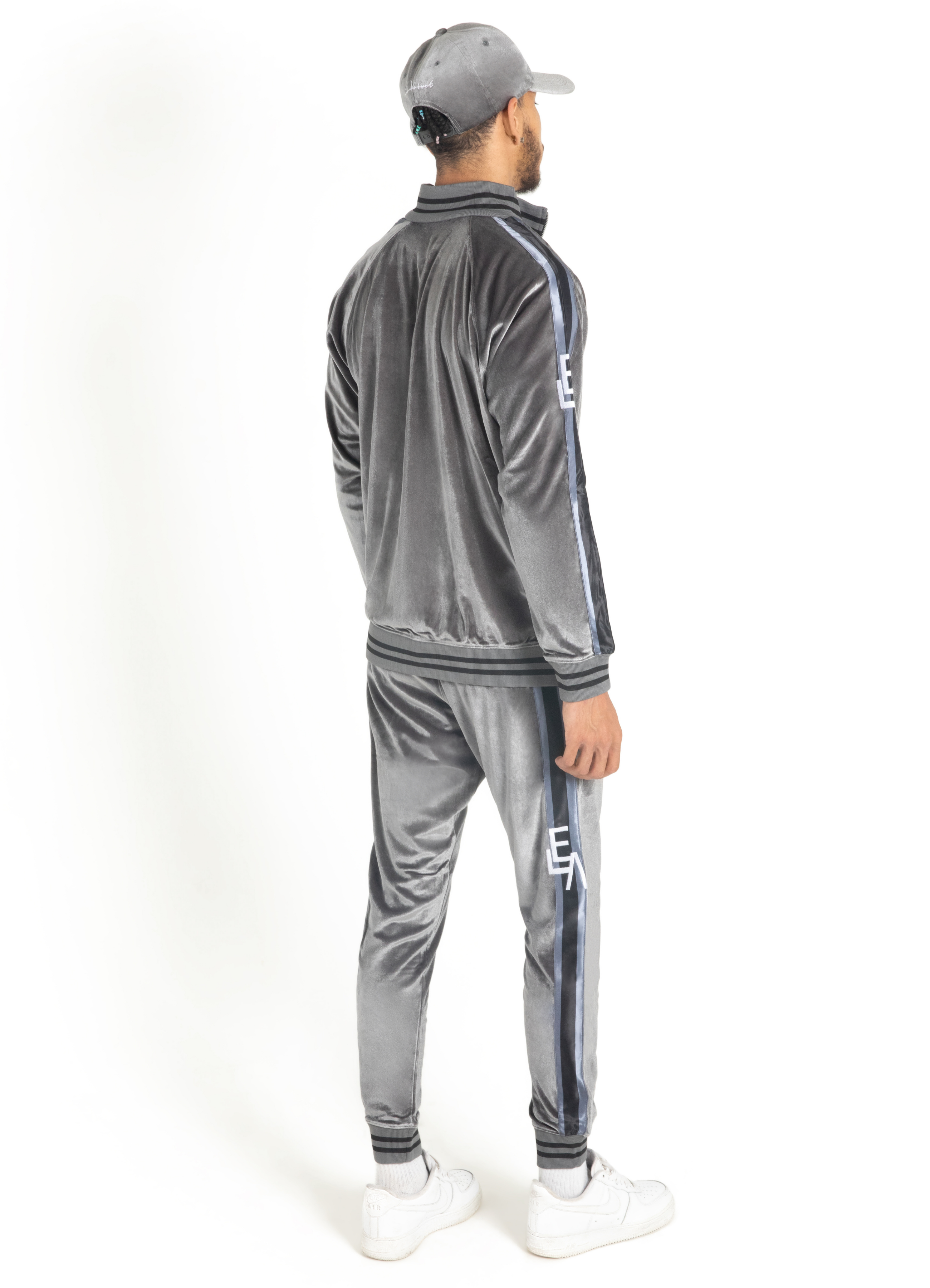 Grey & Black Jordan Tracksuit