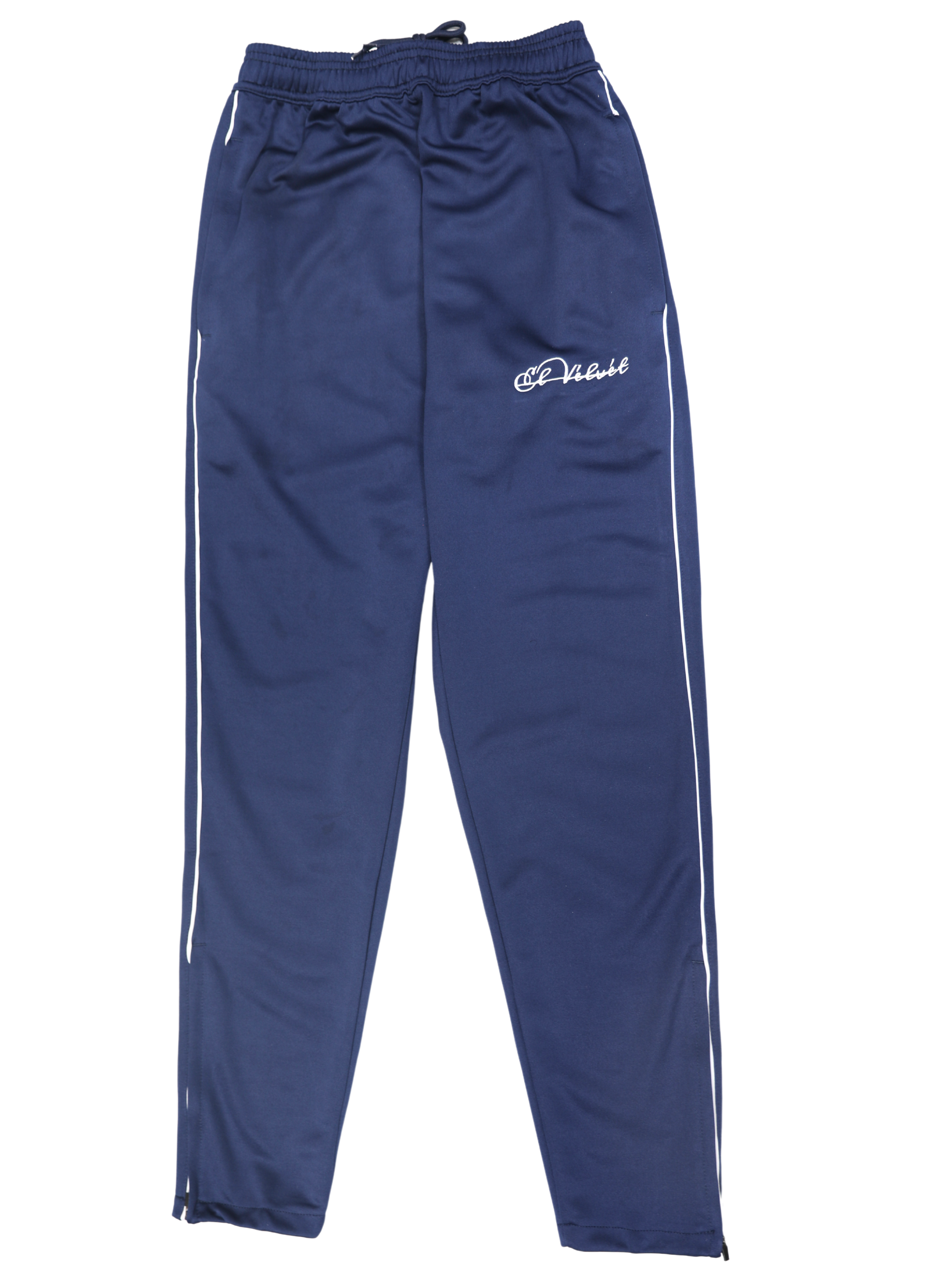 Navy Blue Striped Exodus Joggers
