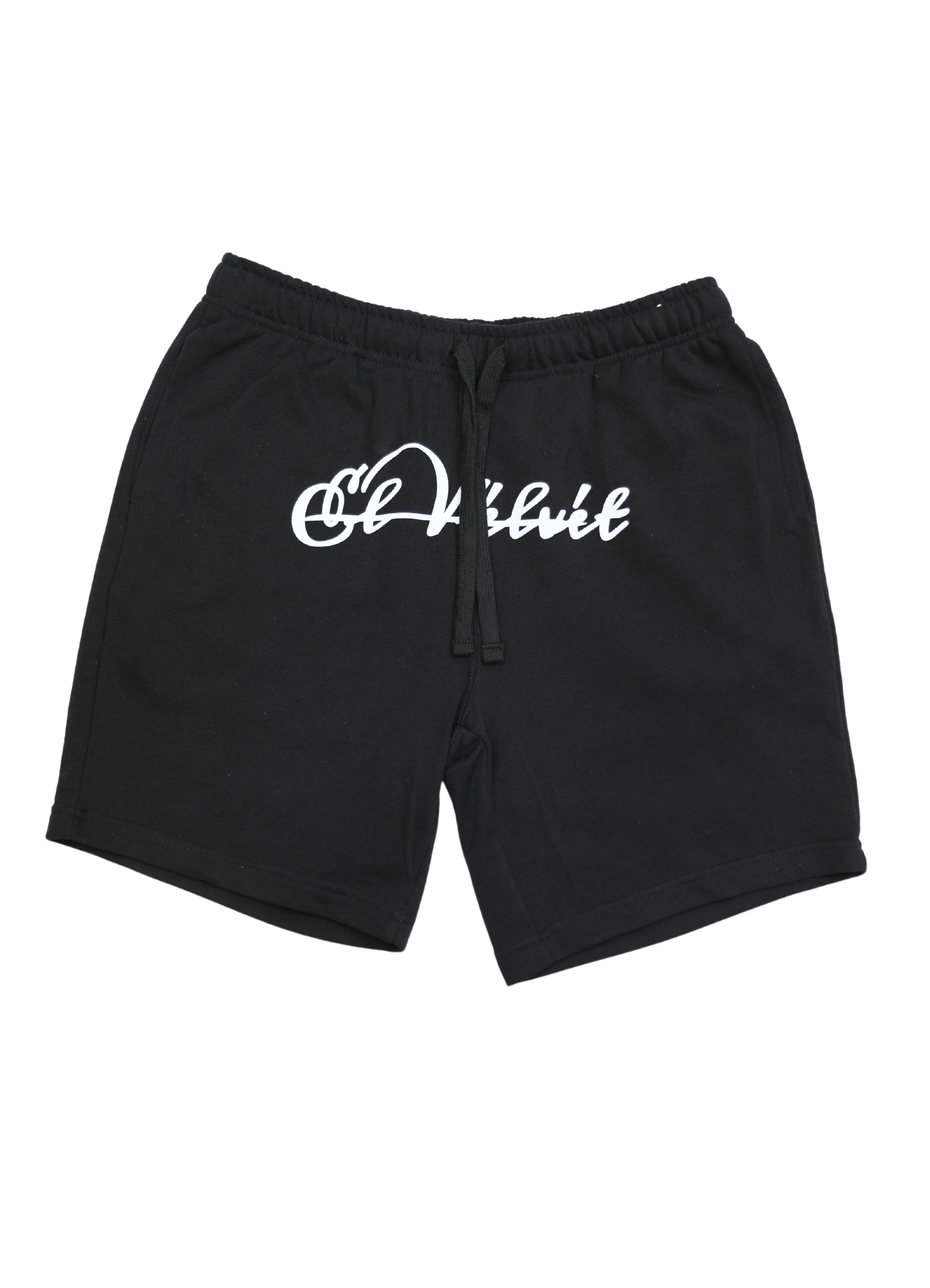 Black El Velvet Basic Shorts