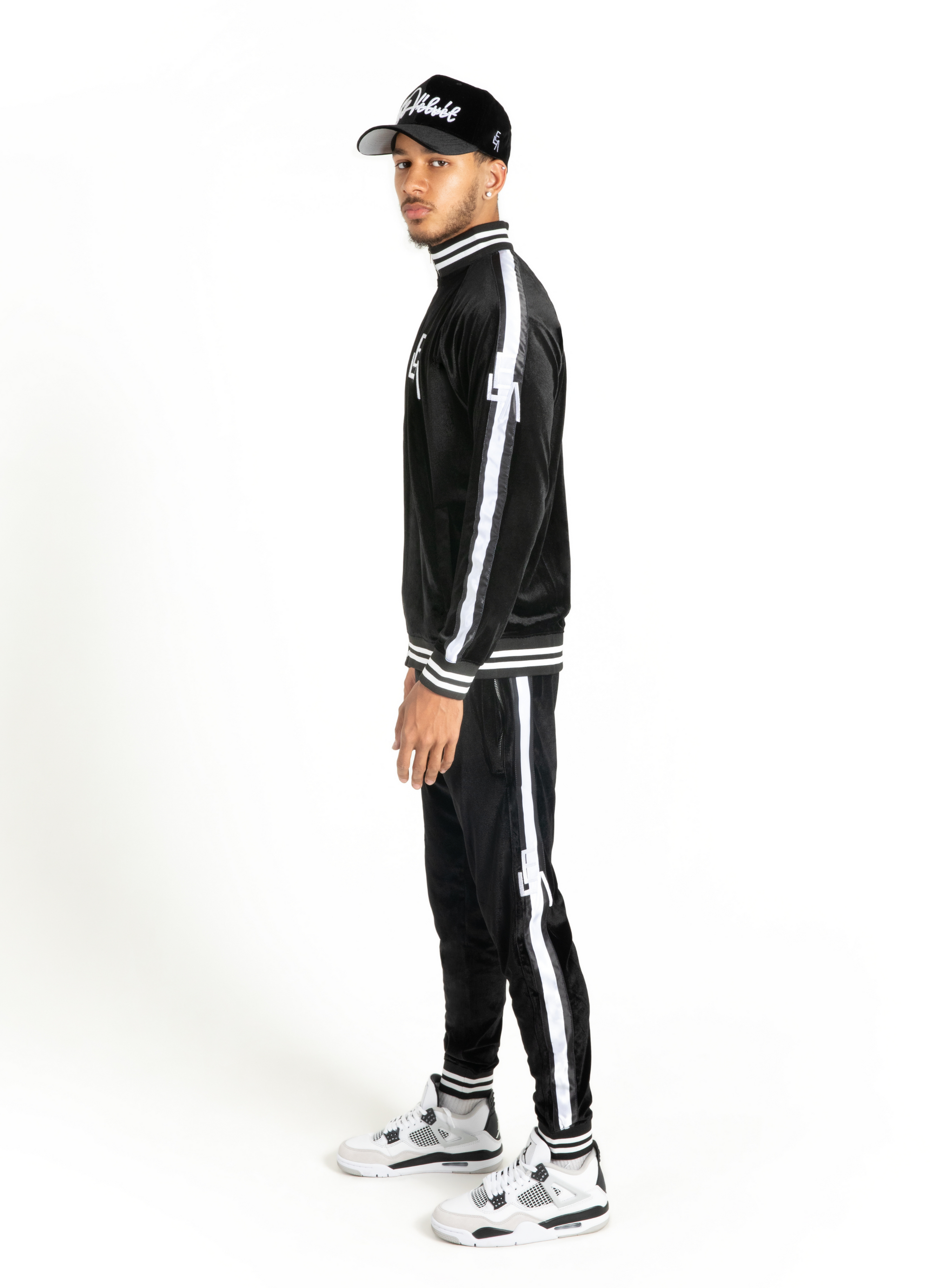 Black & White Jordan Tracksuit