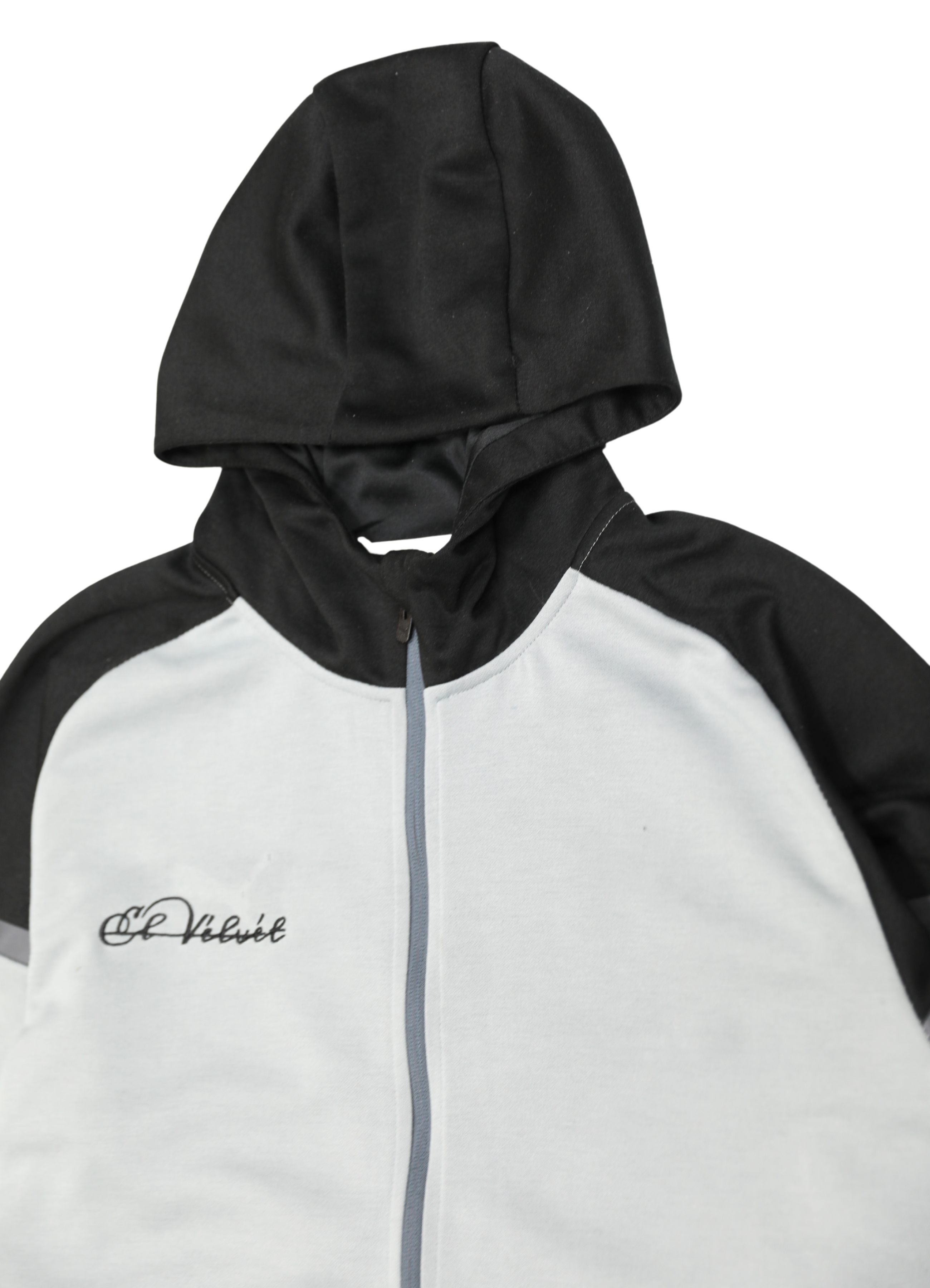 Grey & Black Moses Track Top