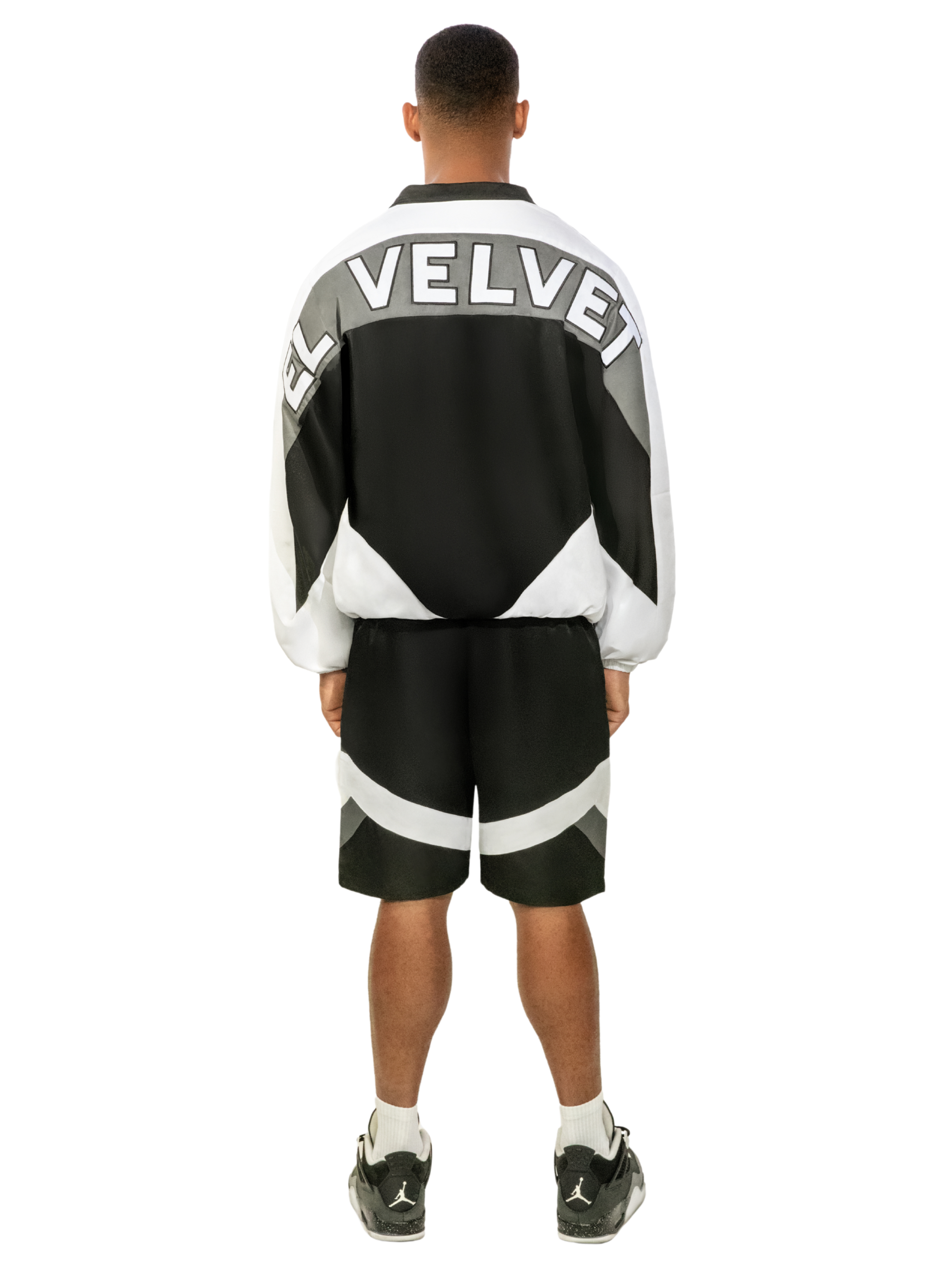 ISAZ White & Black Short set