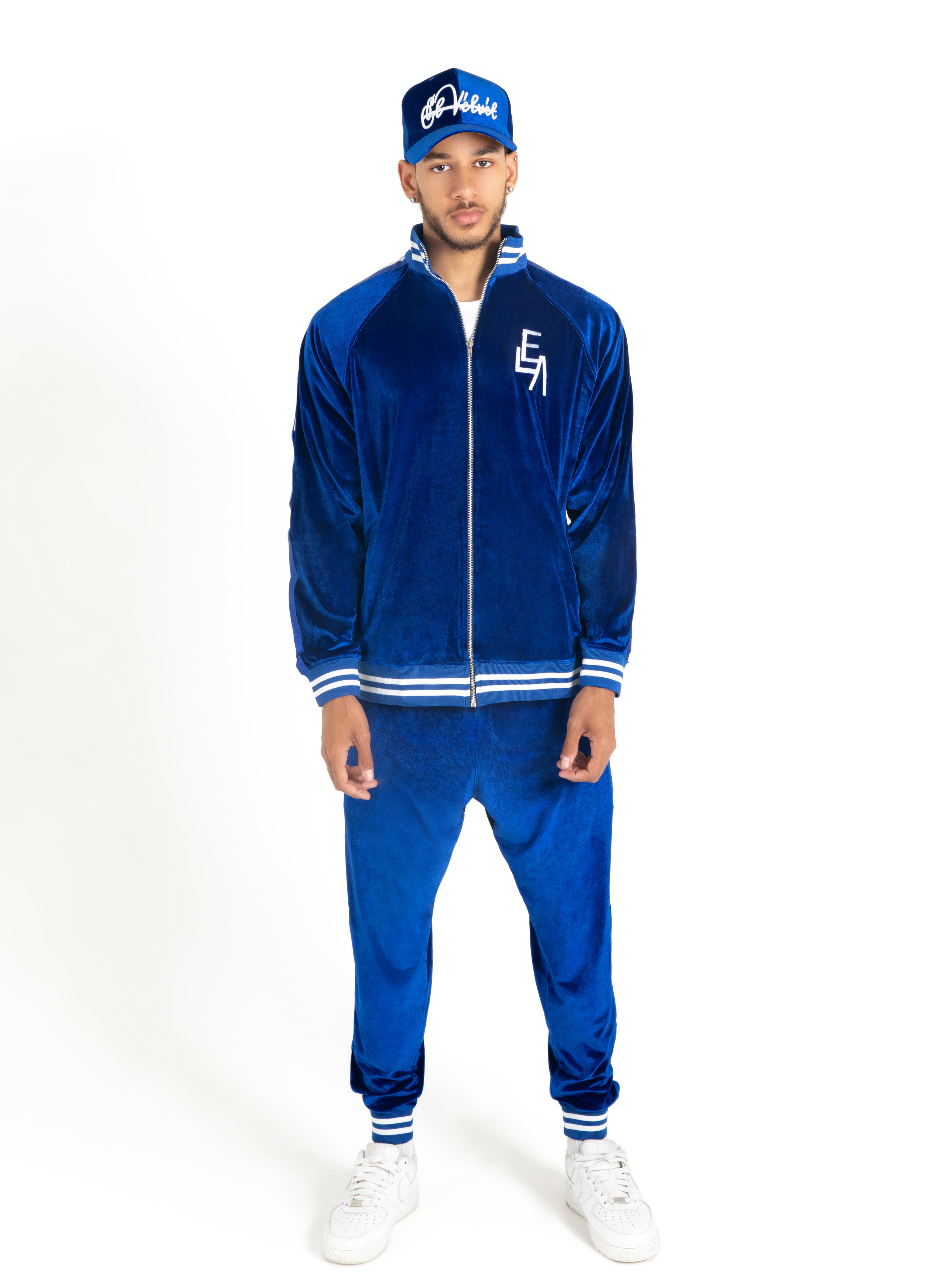 Royal Blue & White Jordan Tracksuit