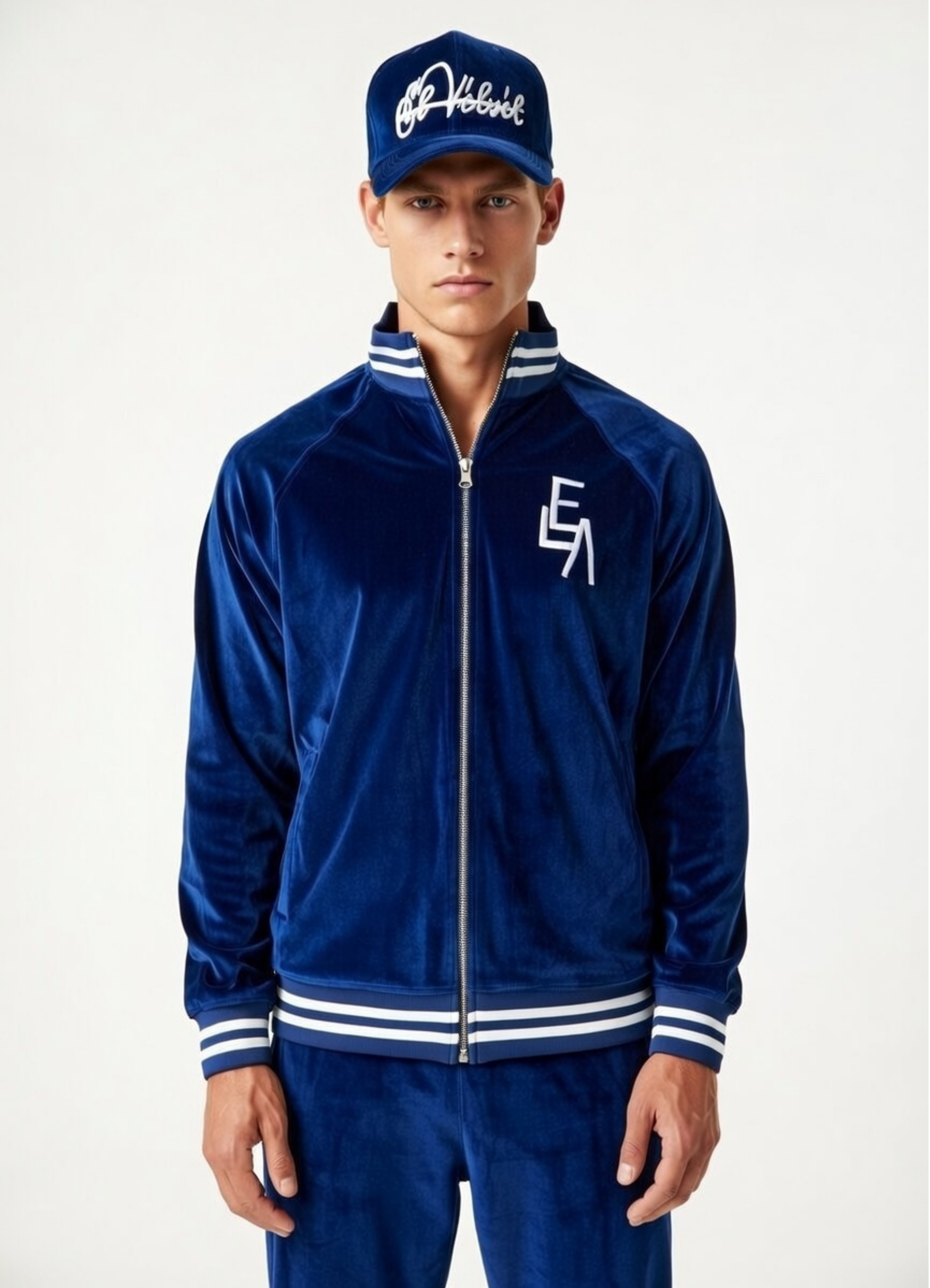 Royal Blue & White Jordan Tracksuit