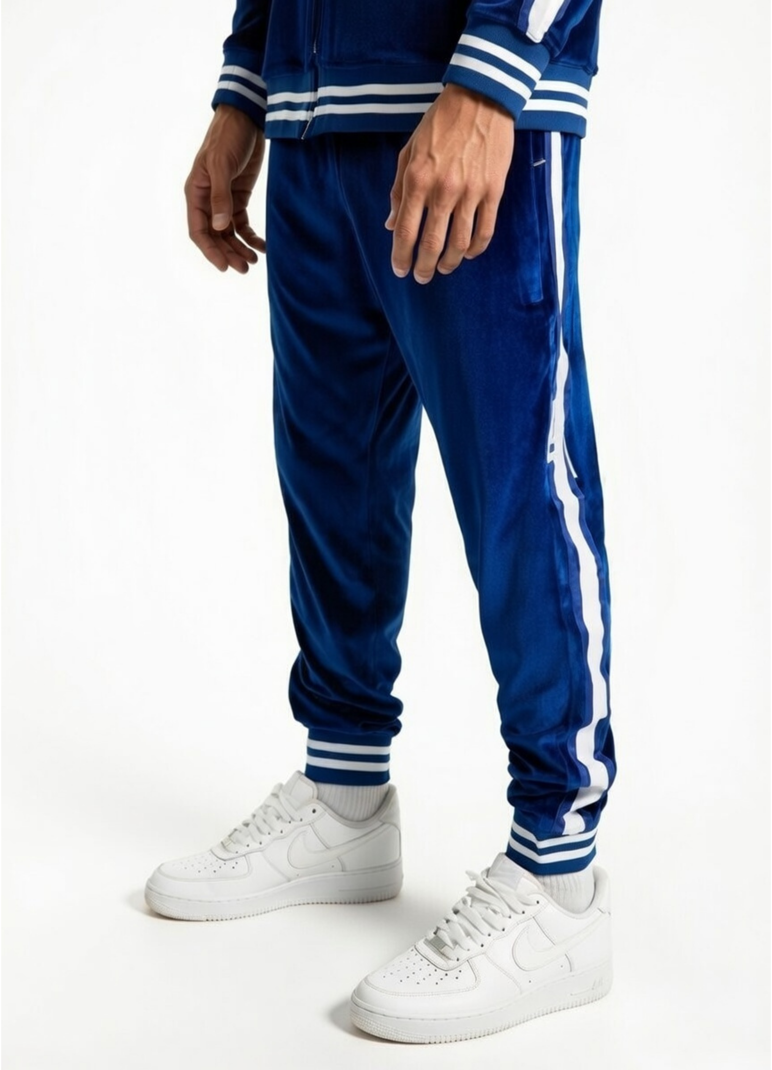 navy blue jordan tracksuit