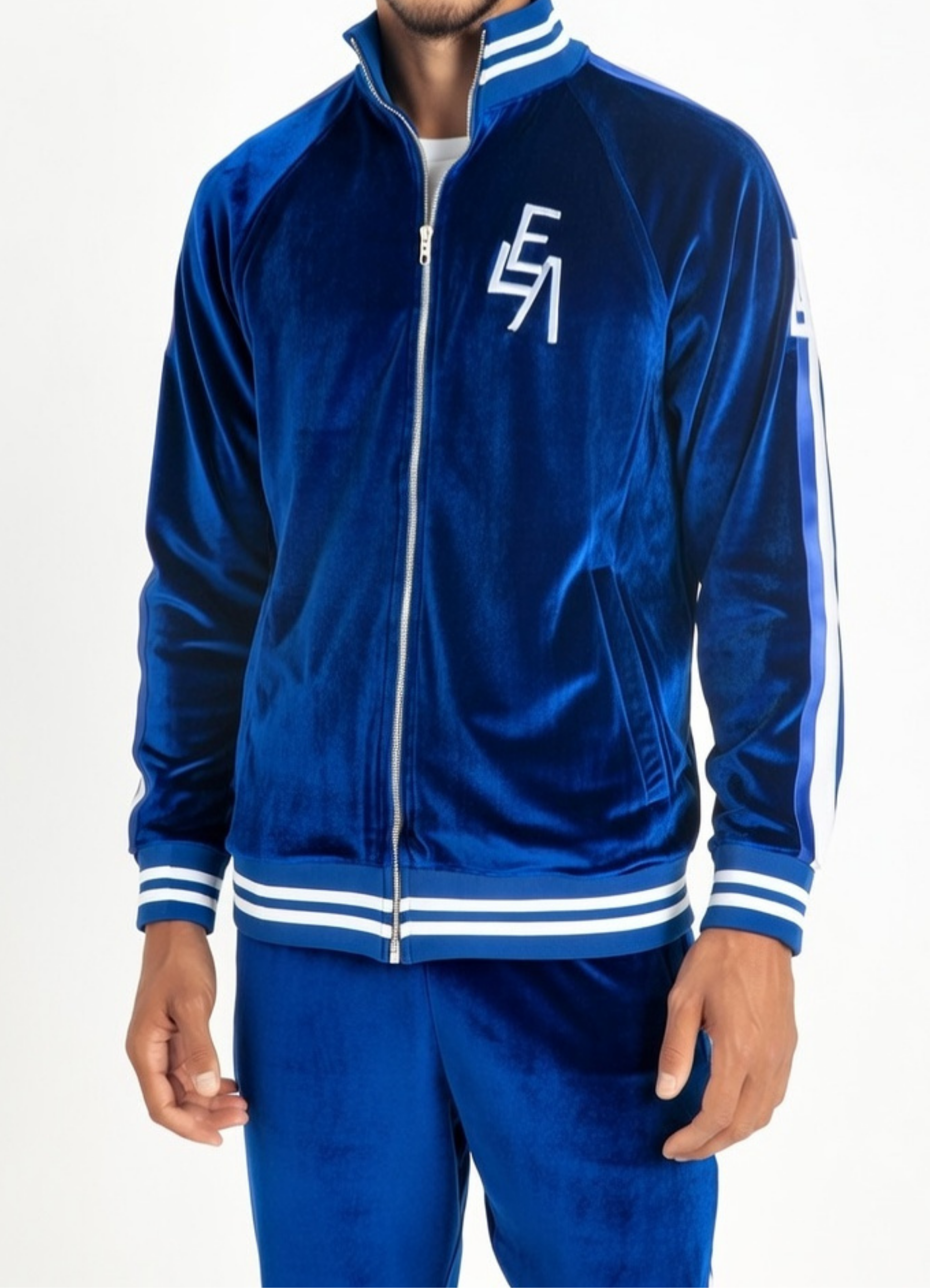 navy blue jordan tracksuit