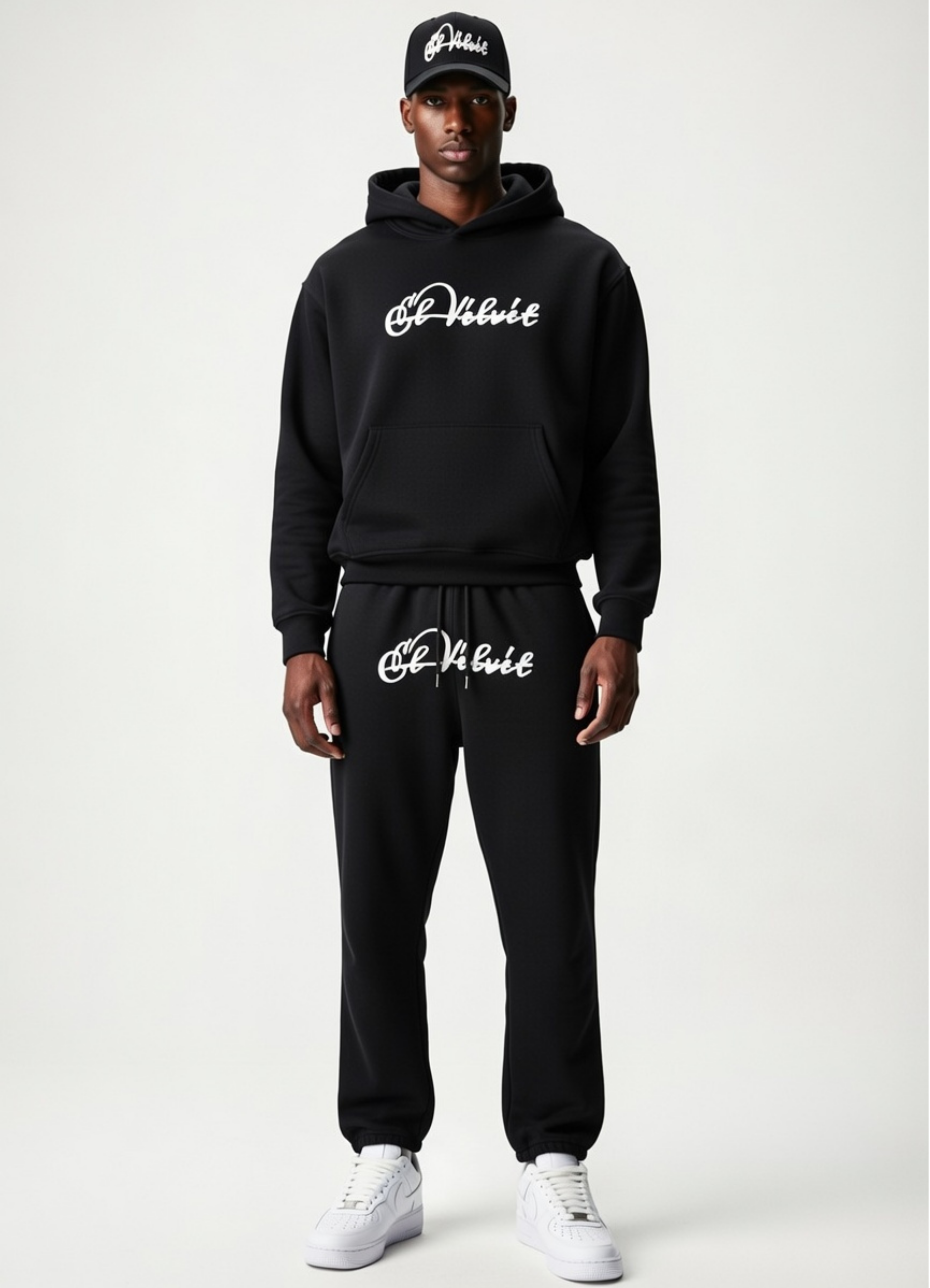 El Velvet Oversized Boxy Hoodie