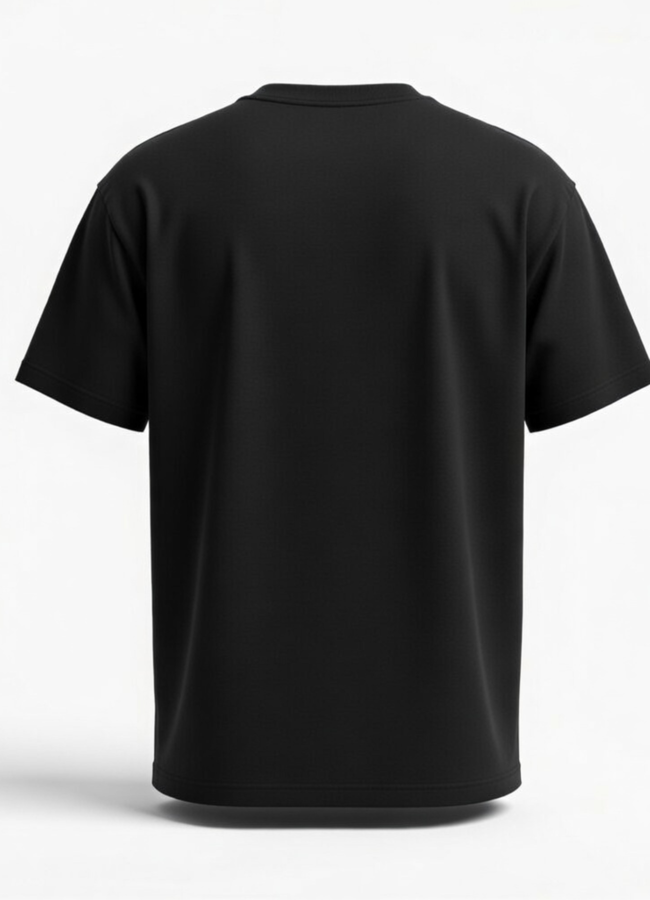Men - Black El Velvet Elegant Basic T Shirt