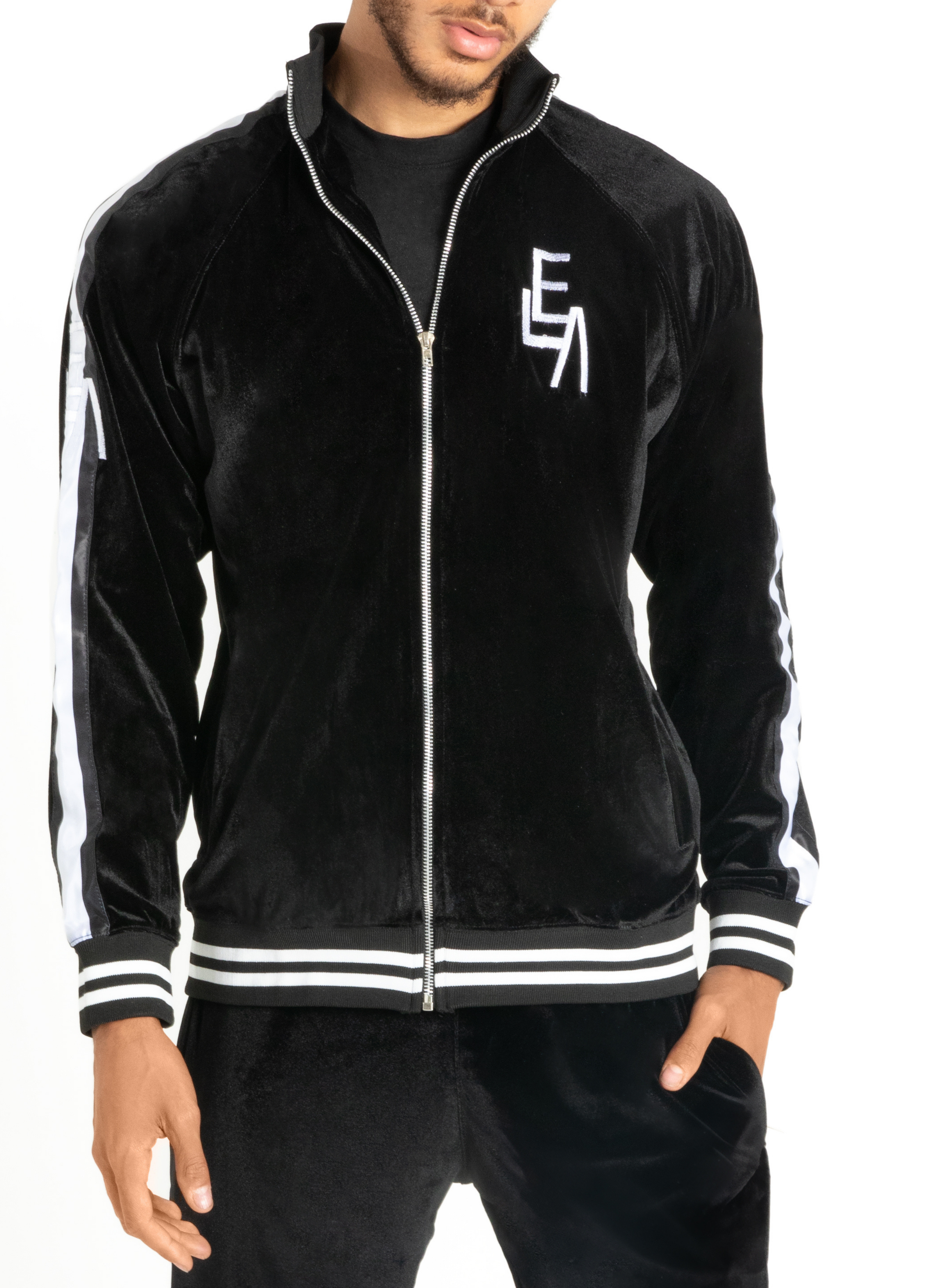 Black & White Jordan Tracksuit