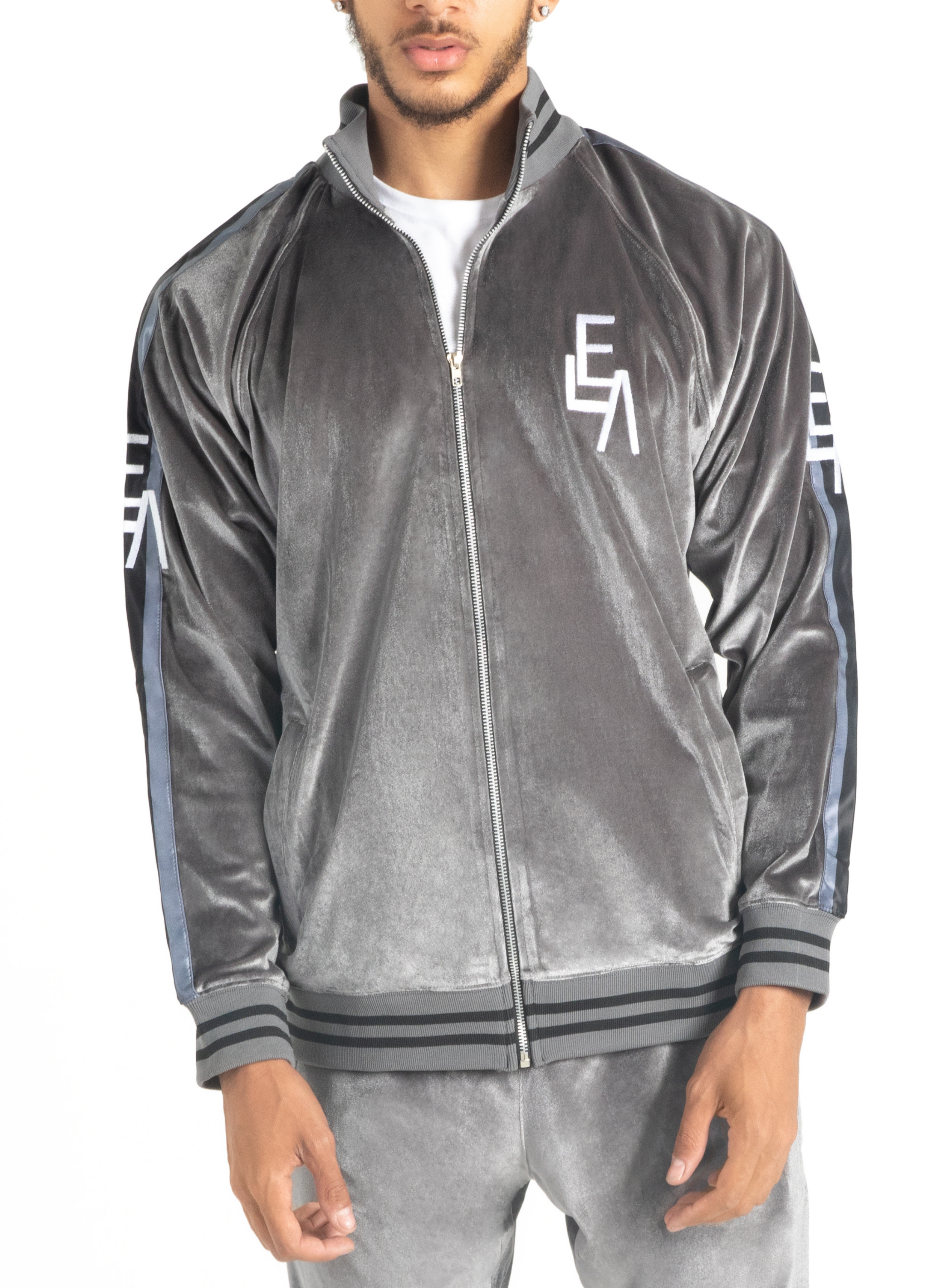 Grey & Black Jordan Tracksuit