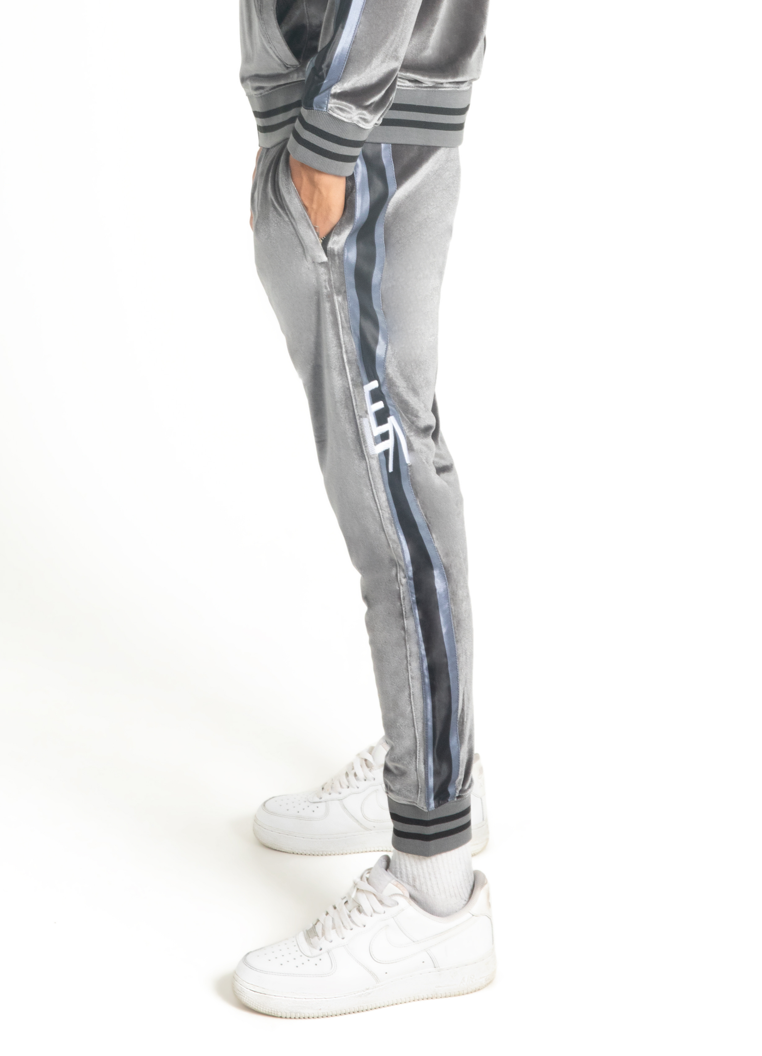 Grey & Black Jordan Tracksuit