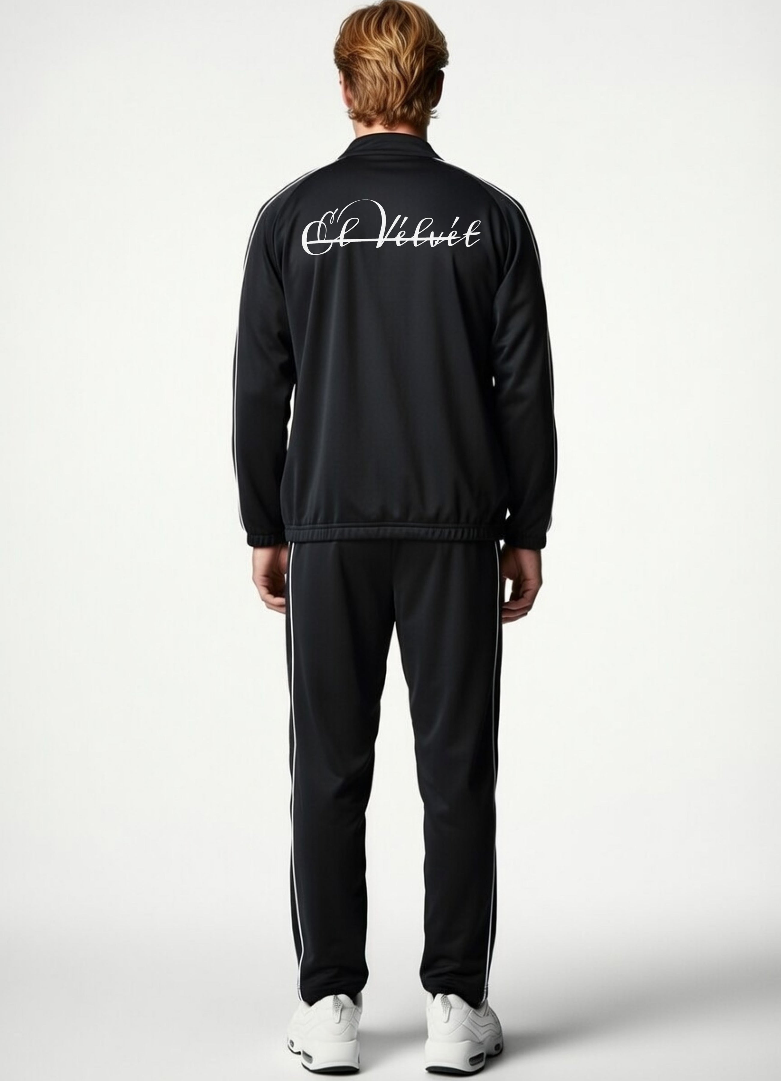 Black Striped Exodus Tracksuit