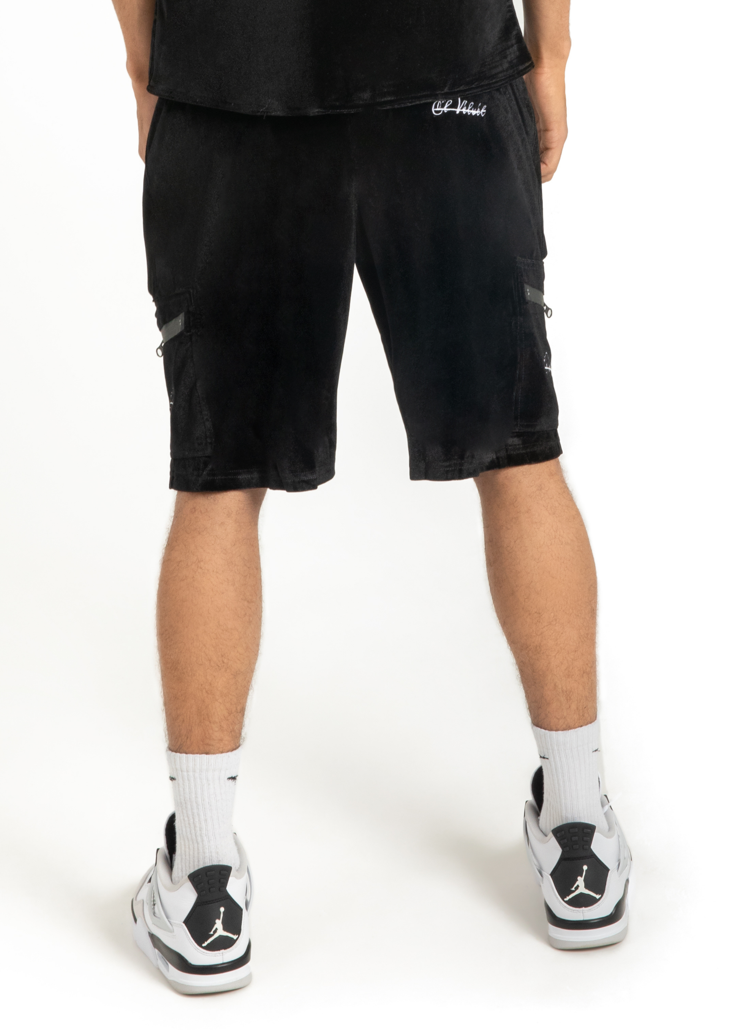 Black Velvet DAVE Full Short Set