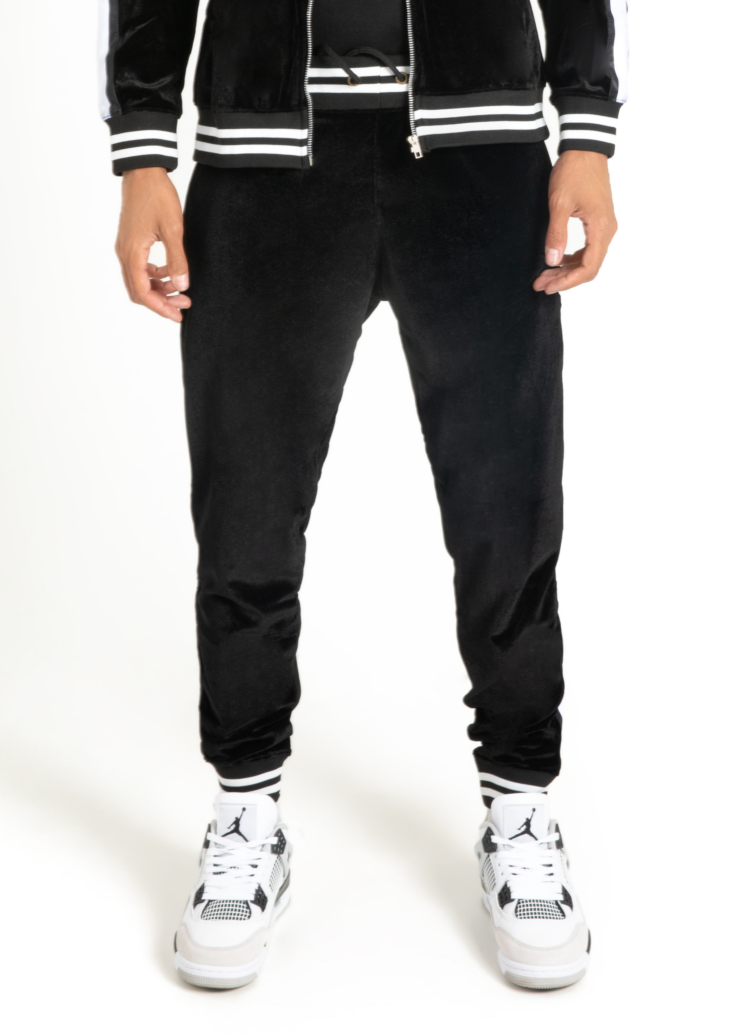 Black & White Jordan Tracksuit