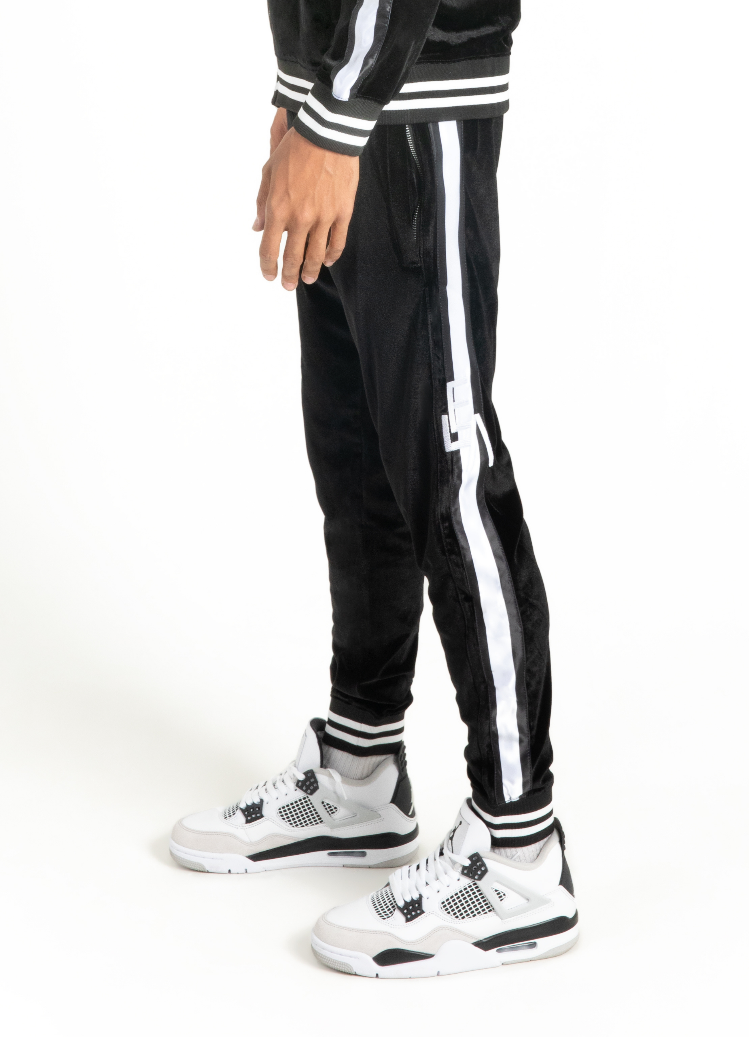 Black & White Jordan Tracksuit