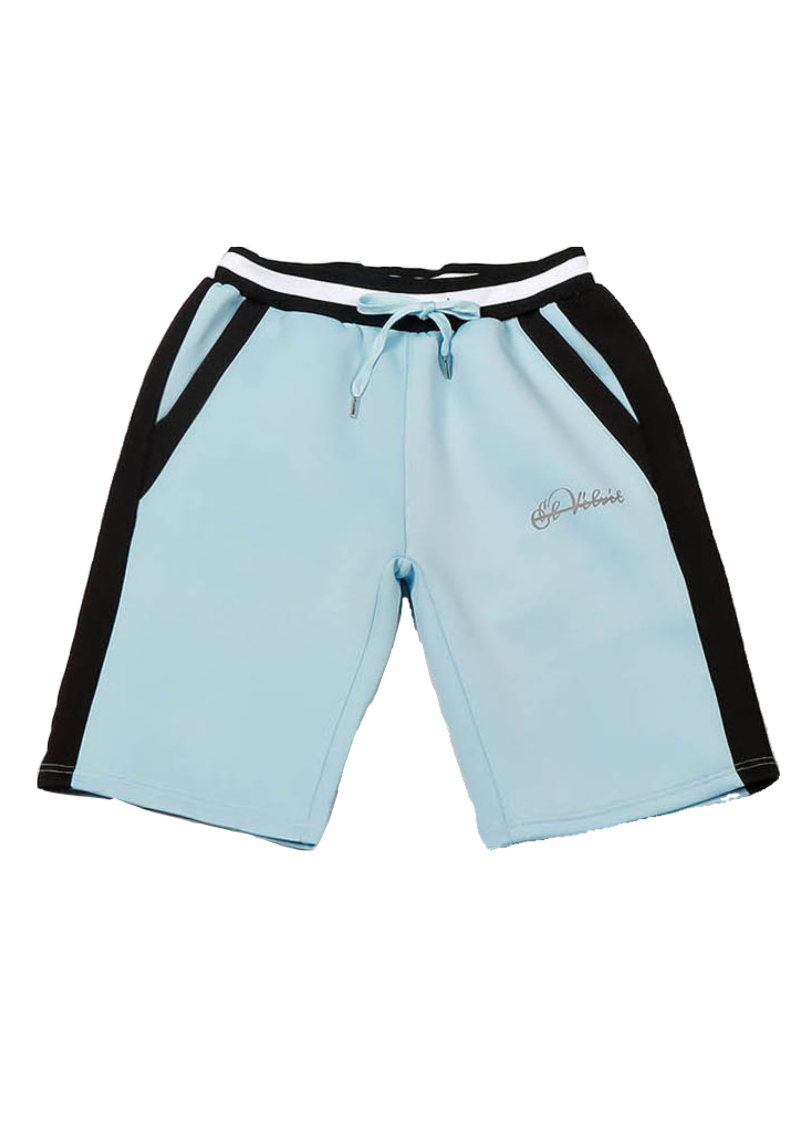 Baby Blue Neoprene Shorts