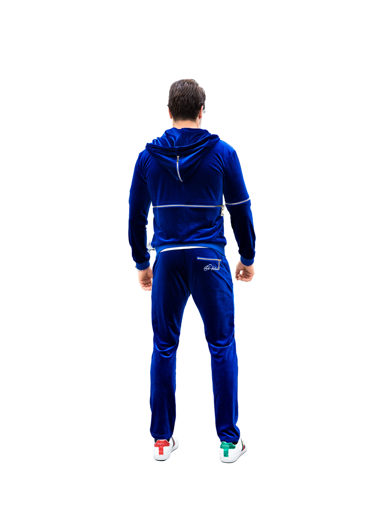 El velvet tracksuit hotsell