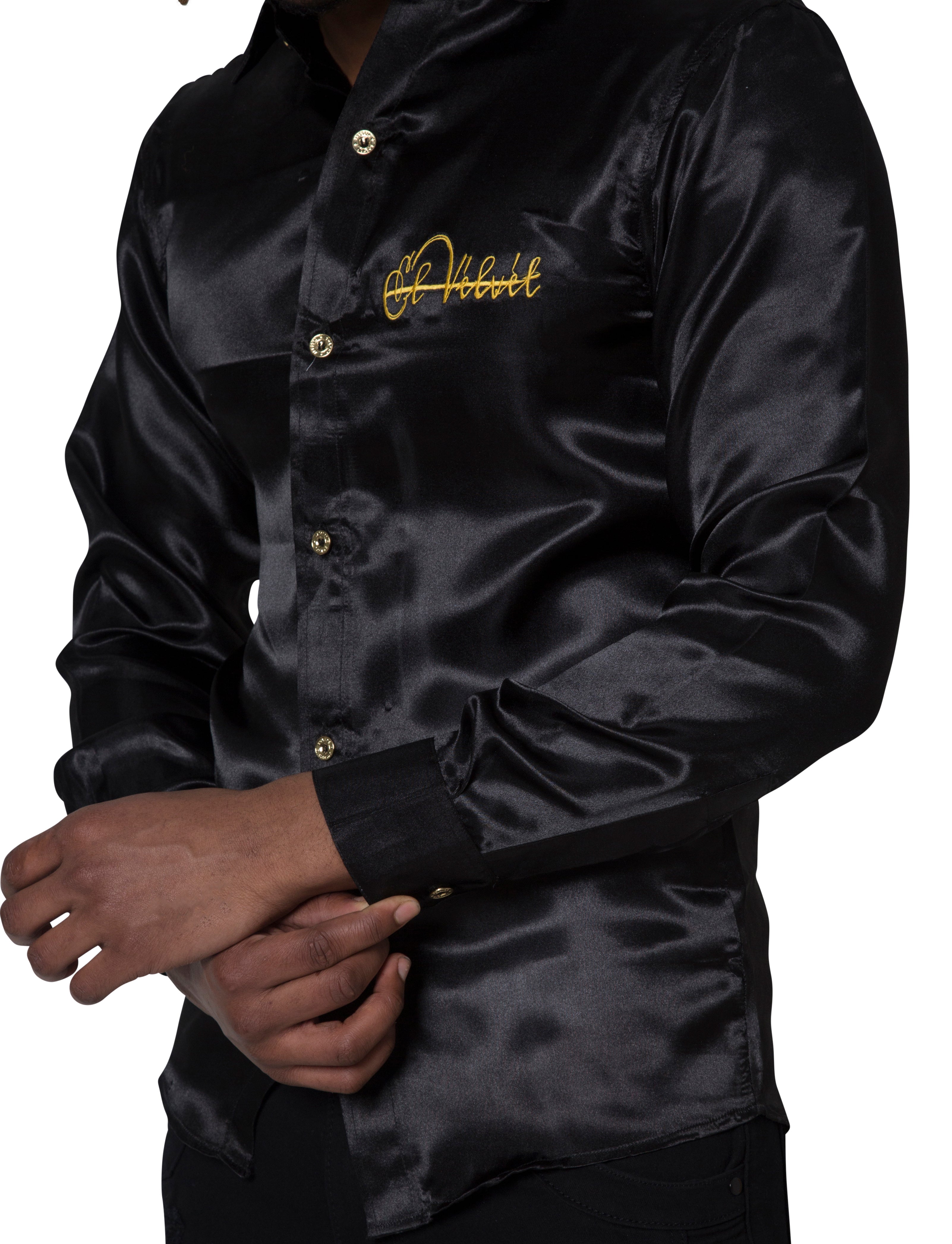 Black Silk El Vélvét Shirt