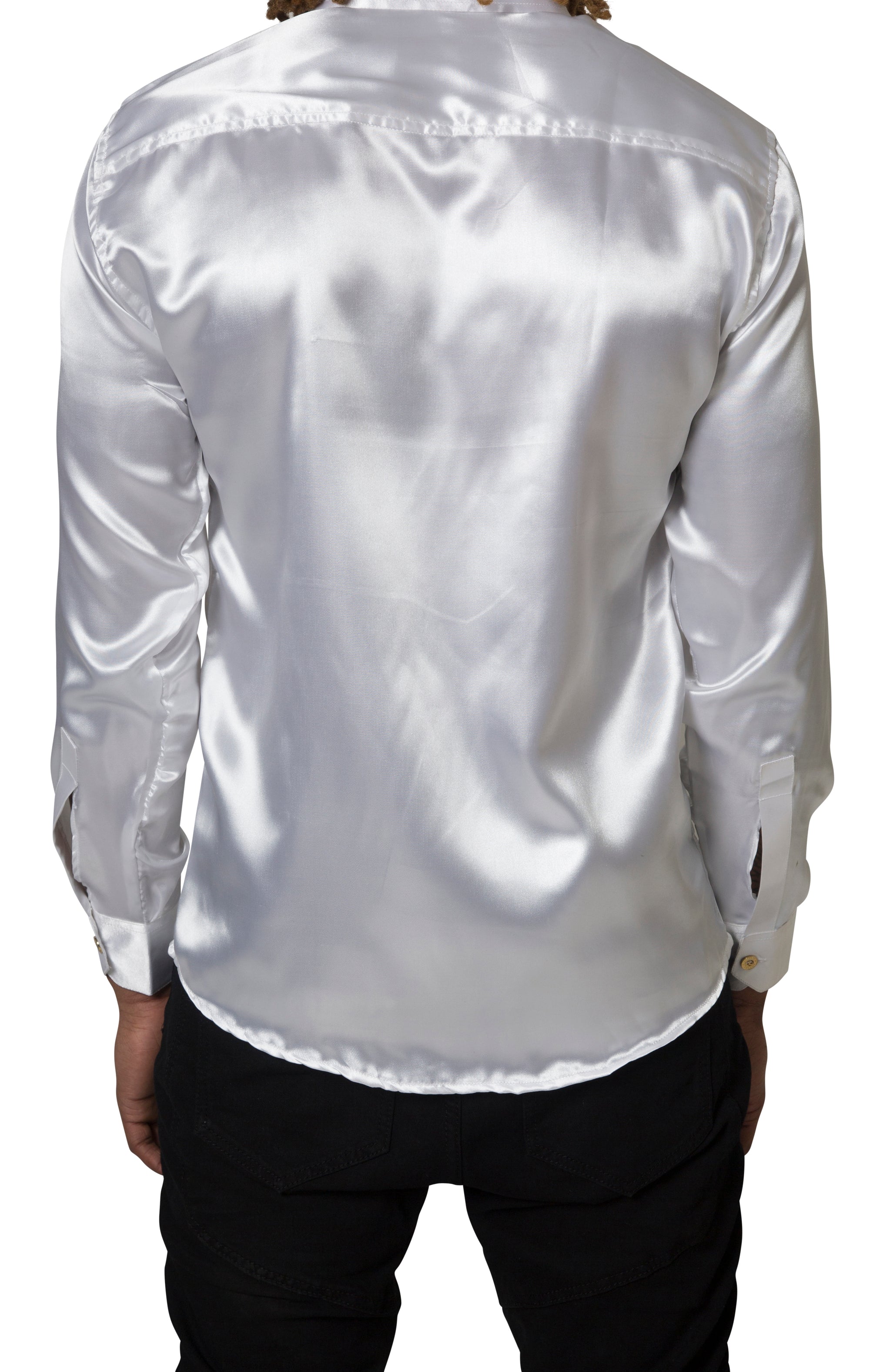 White Silk El Vélvét Shirt