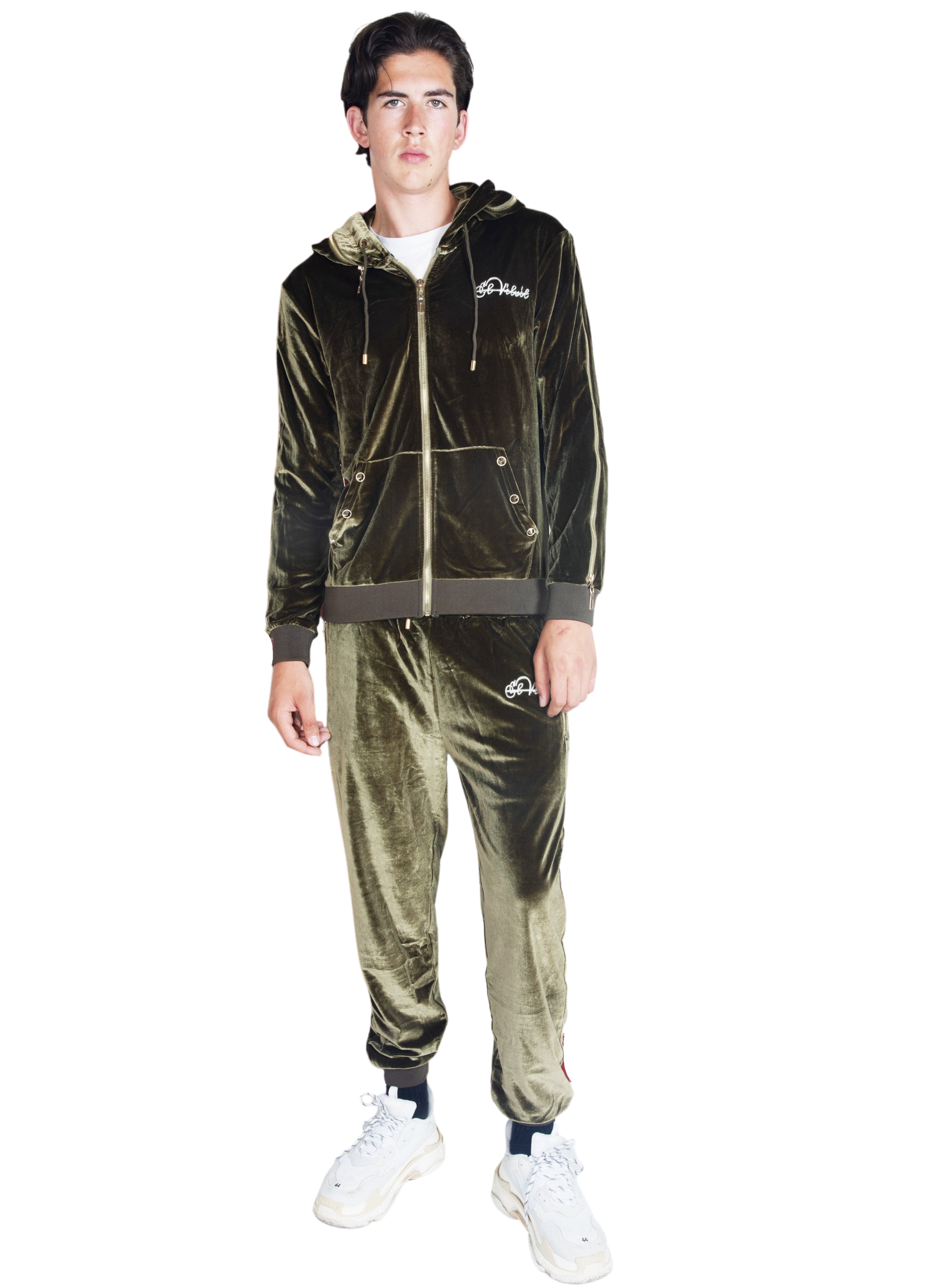 El velvet mens tracksuit sales