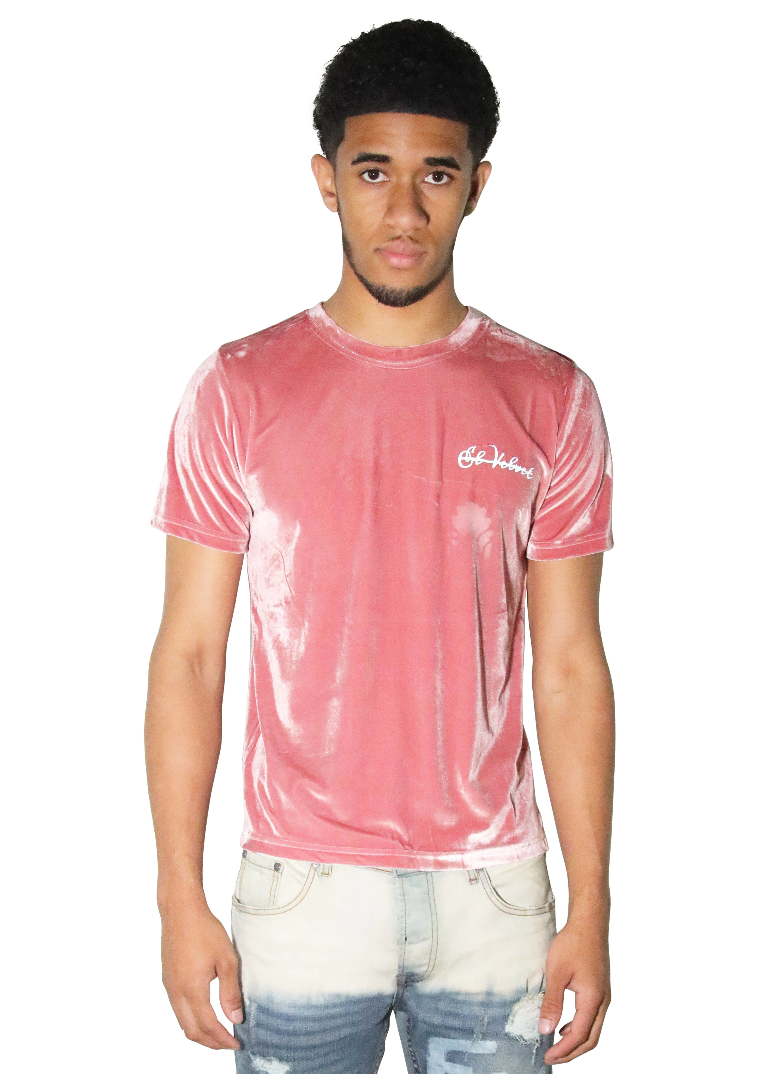 Pink velvet t 2024 shirt