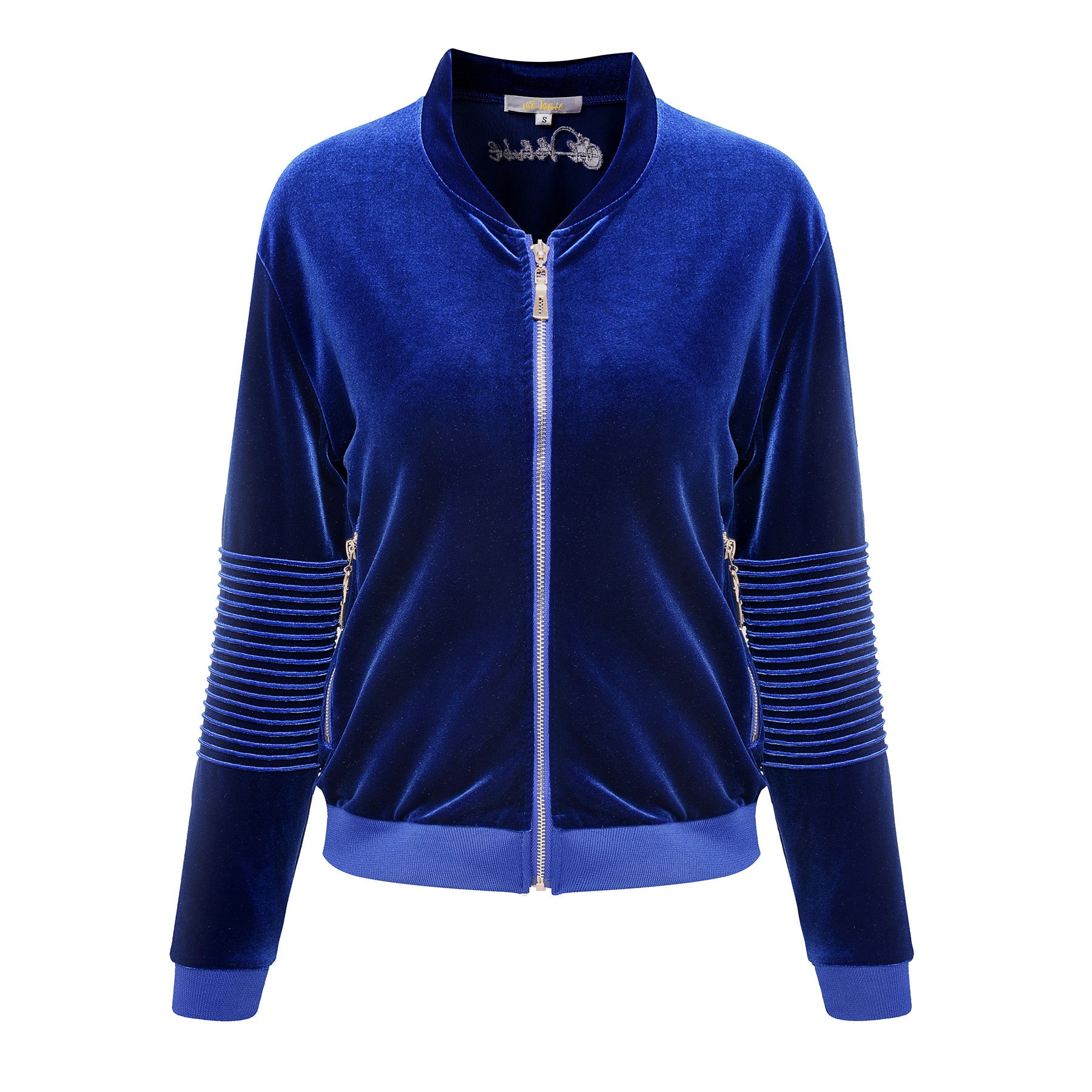 Women's Royal Blue Vélvét - Full Tracksuit