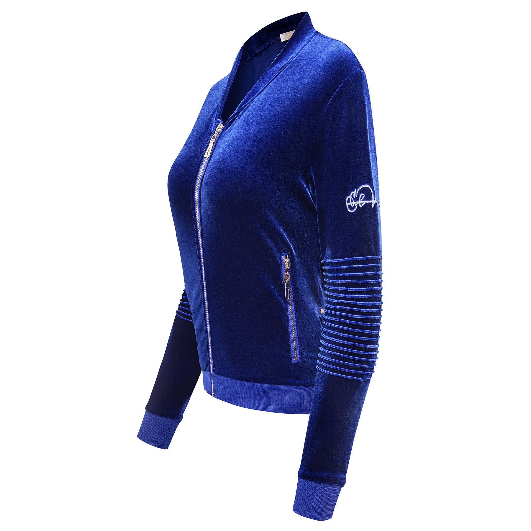 Women's Royal Blue Vélvét - Full Tracksuit