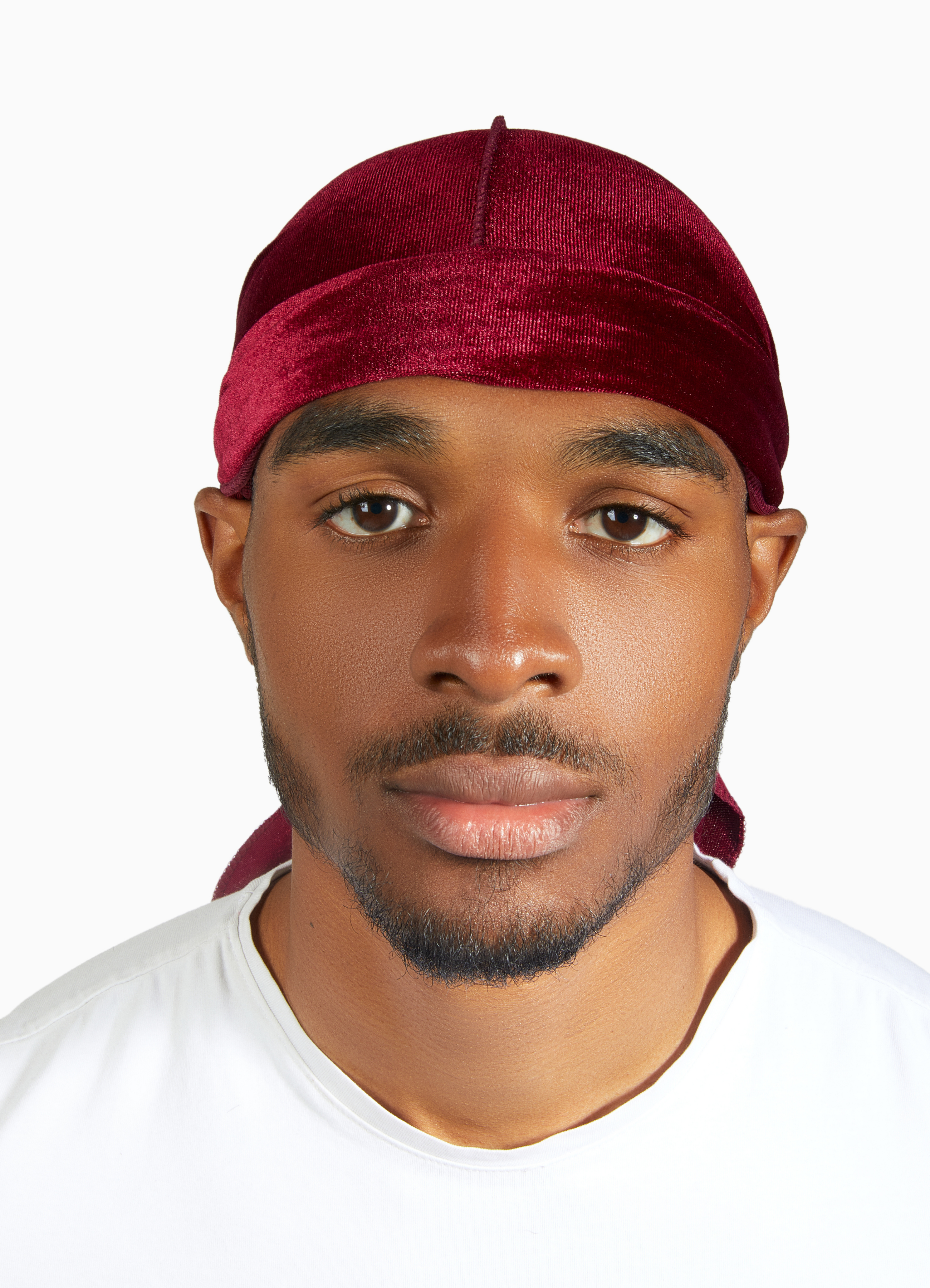 Burgundy Velvet Durag