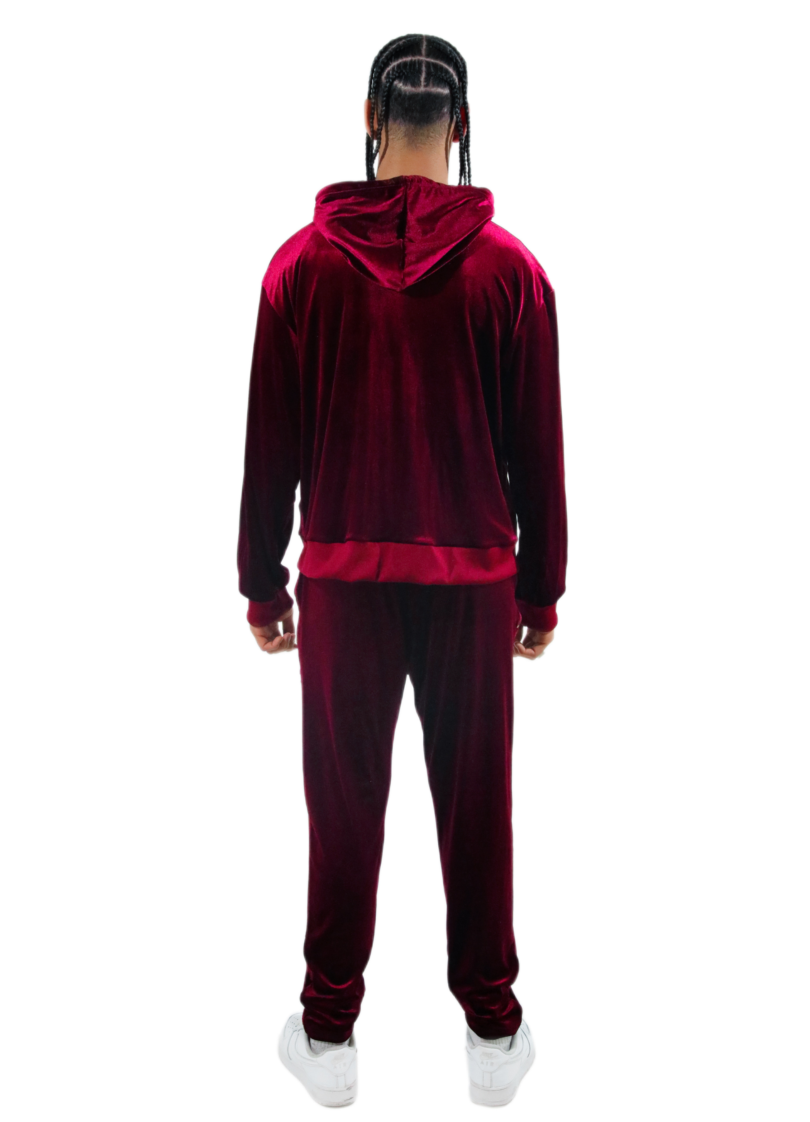 Mens el clearance velvet tracksuit